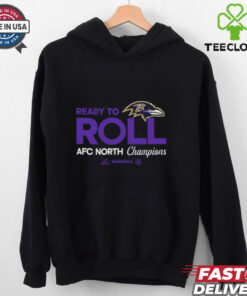 Baltimore Ravens Ready To Roll AFC North Division Champions 2024 Shirt