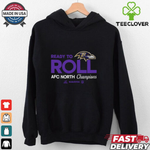 Baltimore Ravens Ready To Roll AFC North Division Champions 2024 Shirt
