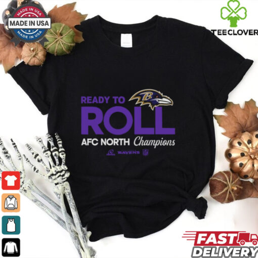 Baltimore Ravens Ready To Roll AFC North Division Champions 2024 Shirt