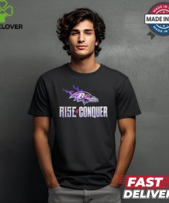 Baltimore Ravens Rise And Conquer Snapback Shirt