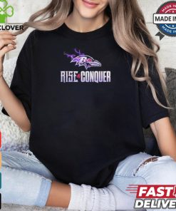 Baltimore Ravens Rise And Conquer Snapback Shirt