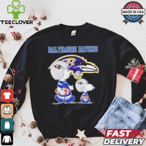 Baltimore Ravens Snoopy Football Shirt