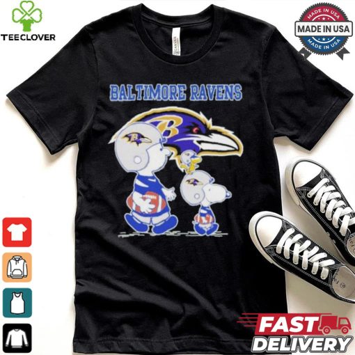 Baltimore Ravens Snoopy Football Shirt