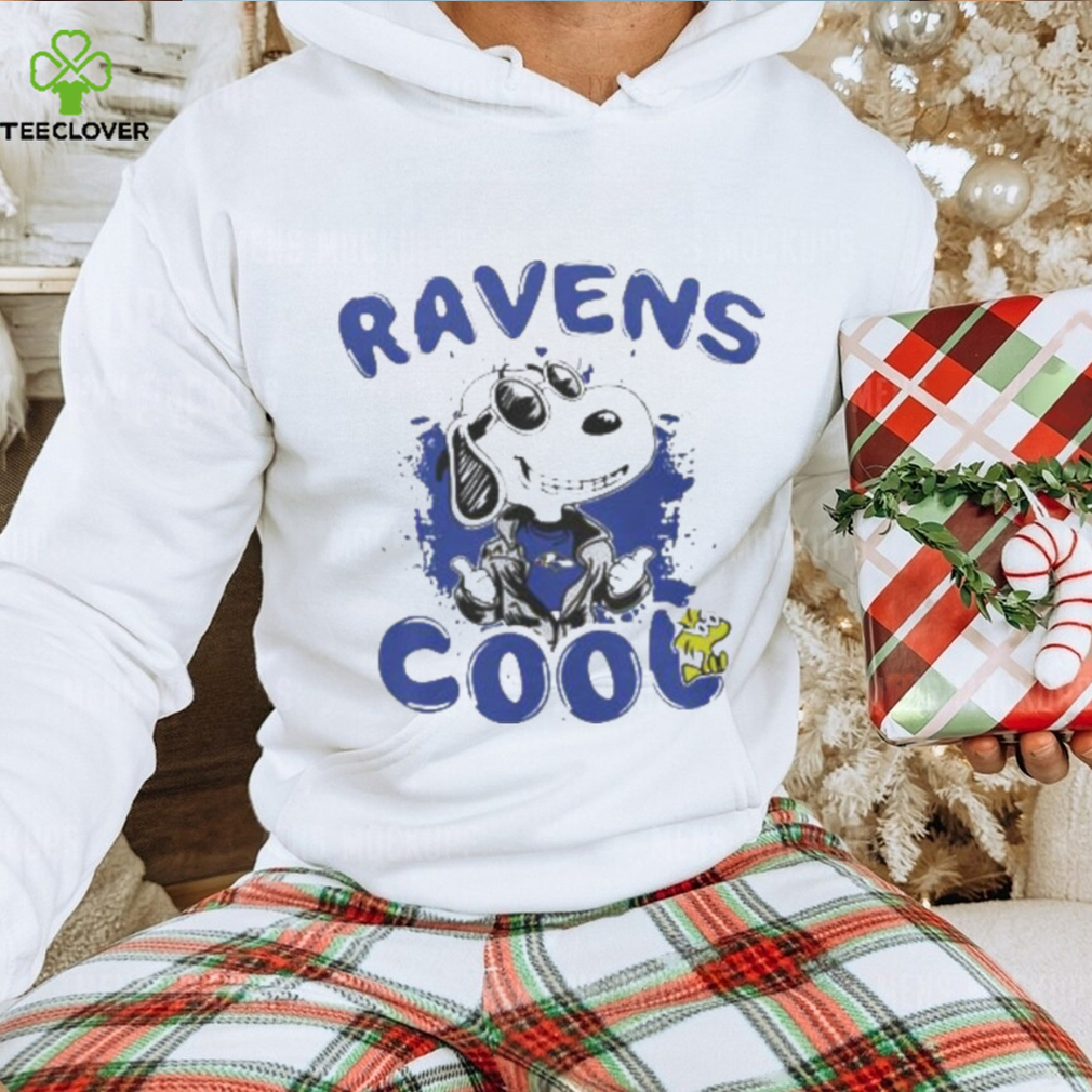 Snoopy And Woodstock Baltimore Ravens Christmas Shirt, hoodie