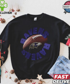 Baltimore Ravens Spiral Heavyweight T Shirt