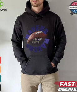 Baltimore Ravens Spiral Heavyweight T Shirt