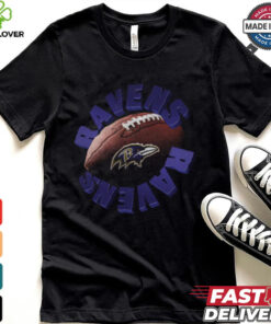 Baltimore Ravens Spiral Heavyweight T Shirt