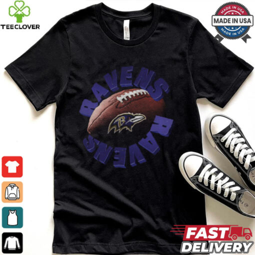 Baltimore Ravens Spiral Heavyweight T Shirt