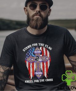 Baltimore Ravens Stand For The Flag Kneel For The Cross 2024 T shirt 3 Baltimore Ravens Stand For The Flag Kneel For The Cross 2024 T shirt