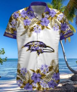 Baltimore Ravens Summer Beach Shirt and Shorts Full Over Print