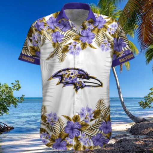 Baltimore Ravens Summer Beach Shirt and Shorts Full Over Print