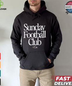 Baltimore Ravens Sunday Football Club Heavyweight T Shirt