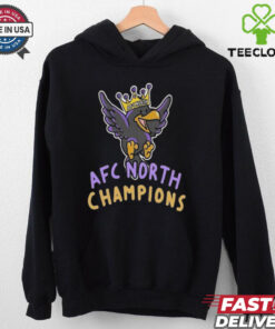Baltimore Ravens The King Of AFC North Champions NFL Playoffs 2024 2025 Merch By CornDoggyLoL T shirt