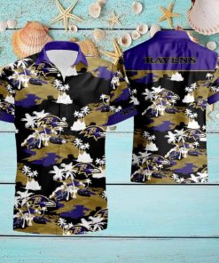 Baltimore Ravens Tommy Bahama Hawaiian Shirt And Short Set Gift Men Women