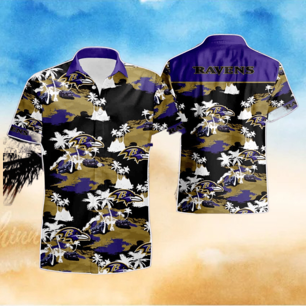 Baltimore Ravens Tommy Bahama Summer Hawaiian Shirt Baltimore Ravens Tommy Bahama Summer Hawaiian Shirt