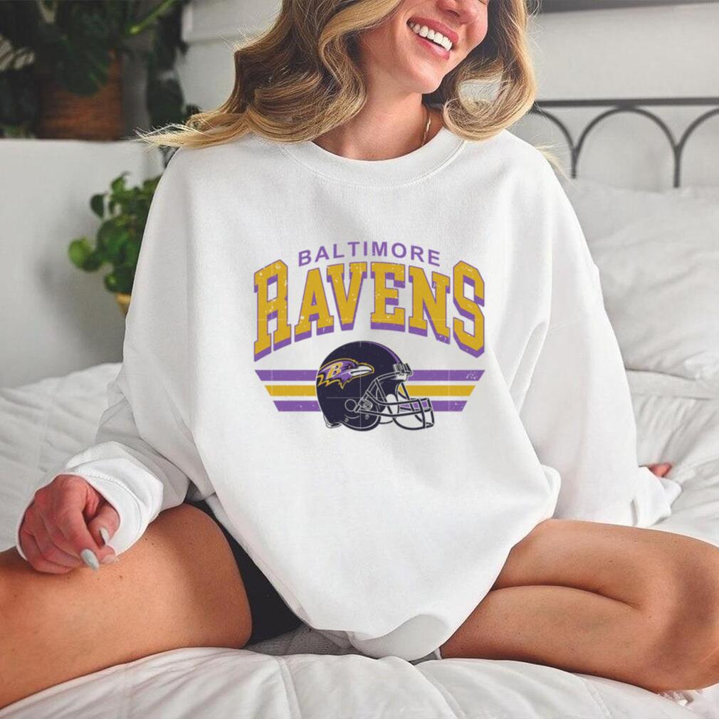 Baltimore Ravens Vintage Helmet Caricature Unisex T Shirt – Purple Pride in Style! Baltimore Ravens Vintage Helmet Caricature Unisex T Shirt – Purple Pride in Style!