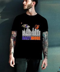 Baltimore Ravens Vs Baltimore Orioles Players List Name Baltimore City Shirt