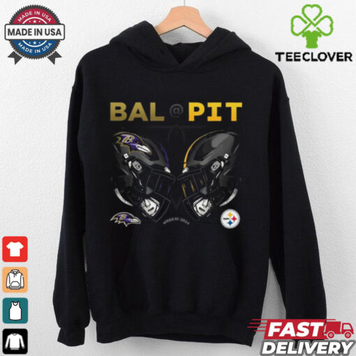 Baltimore Ravens Vs Pittsburgh Steelers 2024 Gameday Football Matchup T Shirt