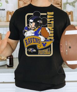 Baltimore Ravens Wildcard Mickey Disney Shirt