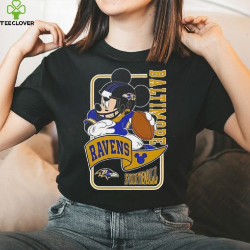 Baltimore Ravens Wildcard Mickey Disney Shirt