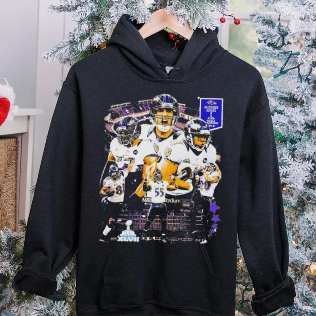 Baltimore Ravens XLVII World Champions 2012 poster shirt Baltimore Ravens XLVII World Champions 2012 poster shirt