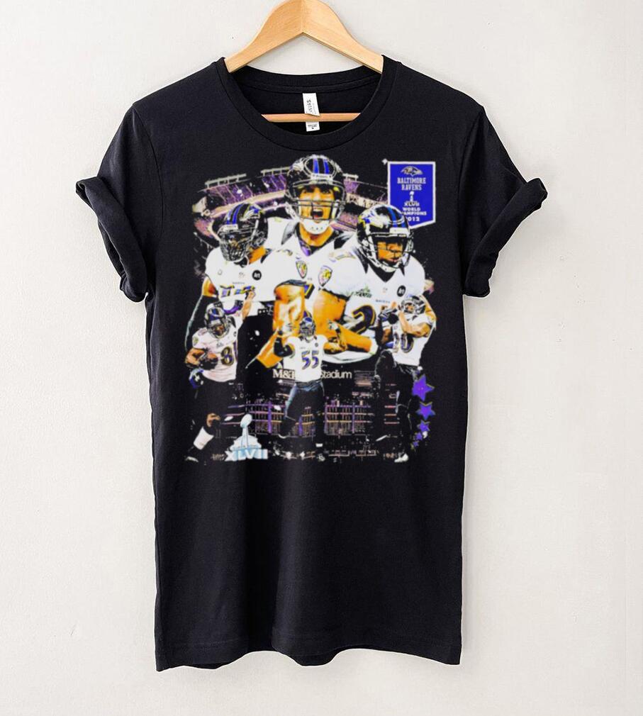 Baltimore Ravens XLVII World Champions 2012 poster shirt Baltimore Ravens XLVII World Champions 2012 poster shirt