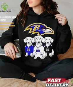 Baltimore Ravens dachshund dogs hoodie, sweater, longsleeve, shirt v-neck, t-shirt