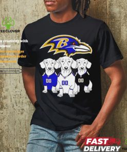 Baltimore Ravens dachshund dogs hoodie, sweater, longsleeve, shirt v-neck, t-shirt