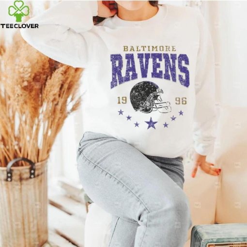 Baltimore Ravens football 1996 helmet logo retro hoodie, sweater, longsleeve, shirt v-neck, t-shirt