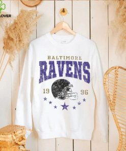 Baltimore Ravens football 1996 helmet logo retro hoodie, sweater, longsleeve, shirt v-neck, t-shirt