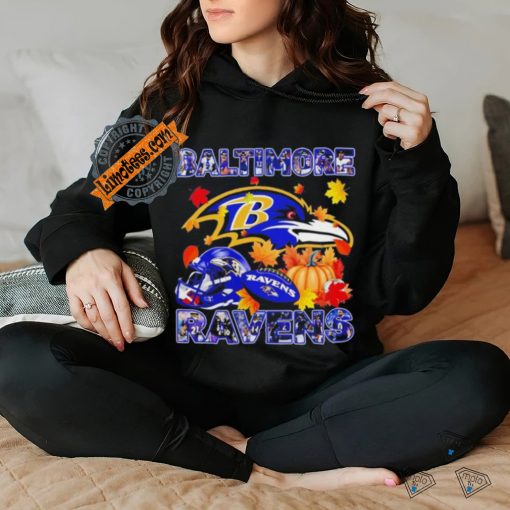 Baltimore Ravens football autumn shirt