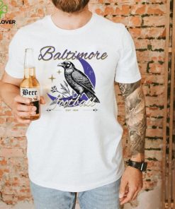 Baltimore Ravens football est 1996 bird t shirt