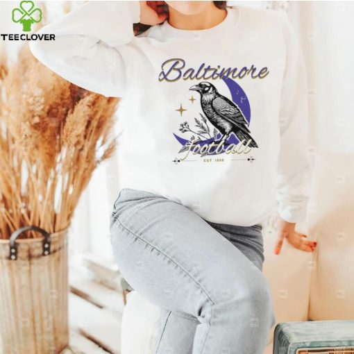 Baltimore Ravens football est 1996 bird t shirt