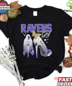 Baltimore Ravens girl high heels hoodie, sweater, longsleeve, shirt v-neck, t-shirt