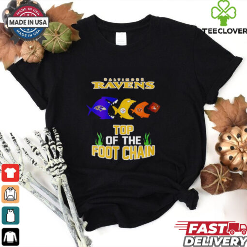 Baltimore Ravens top of the foot chain shirt