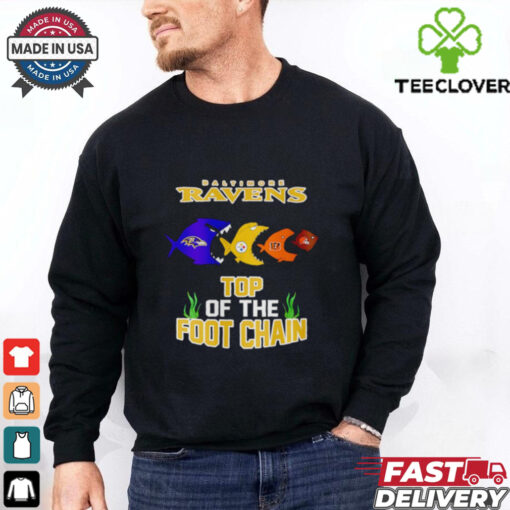 Baltimore Ravens top of the foot chain shirt
