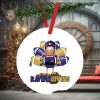 Baltimore Ravens turkey Ravensgiving thanksgiving funny ornament