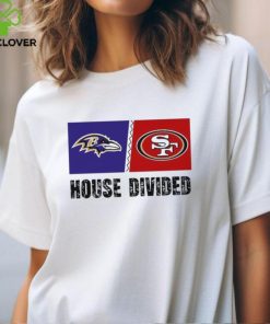 Baltimore Ravens vs San Francisco 49Ers House Divided Shirt