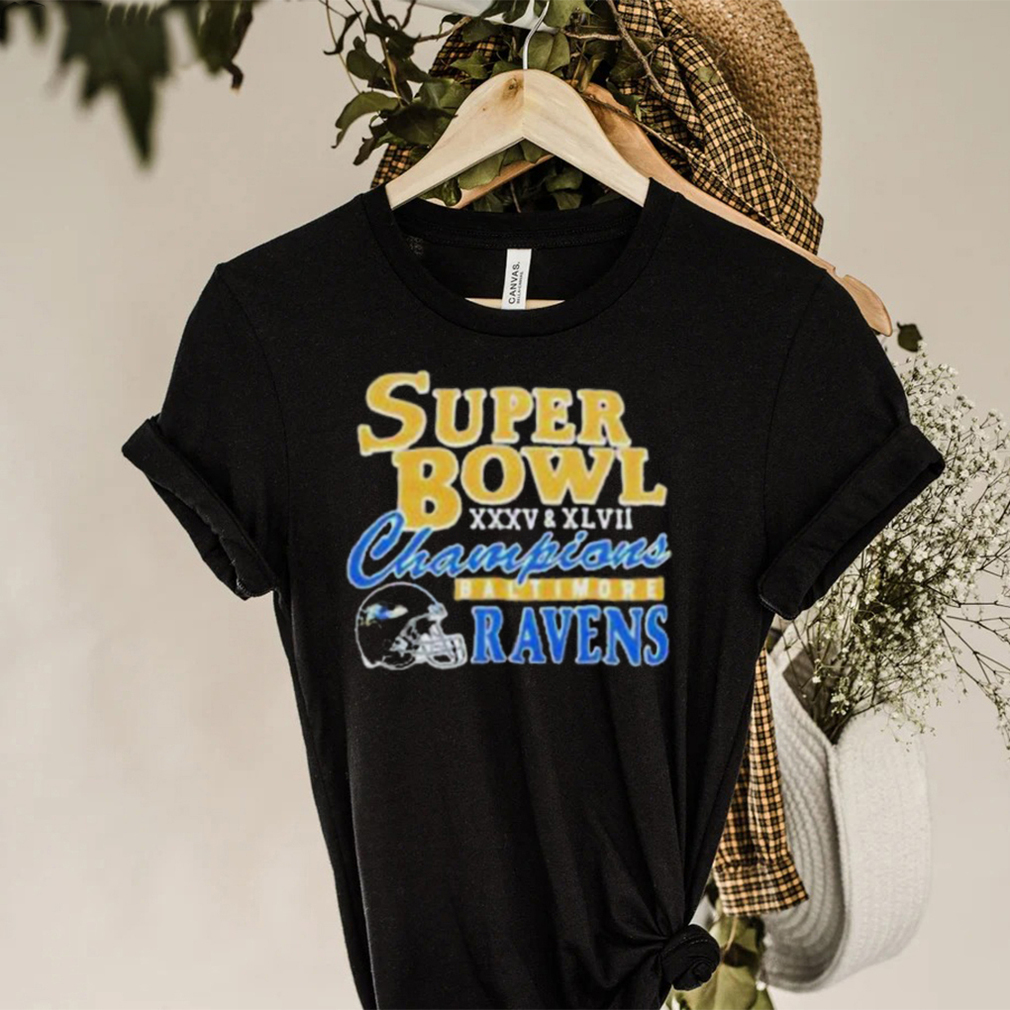 Baltimore Ravens Super Bowl Champions T-shirt Kaiteez