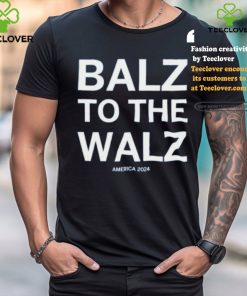 Balz To The Walz America 2024 Ladies Boyfriend Shirt
