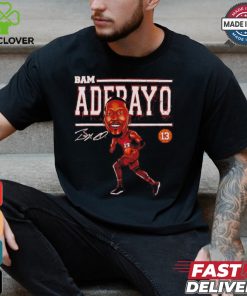 Bam Adebayo Miami Cartoon Basketball Signature hoodie, sweater, longsleeve, shirt v-neck, t-shirt