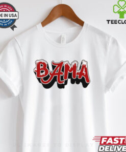 Bama Alabama Crimson Tide snow Christmas shirt