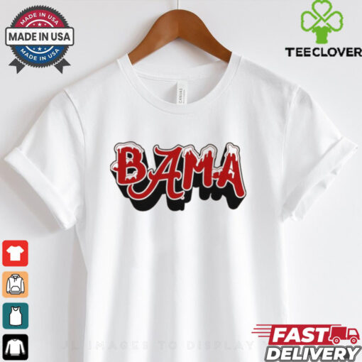 Bama Alabama Crimson Tide snow Christmas shirt