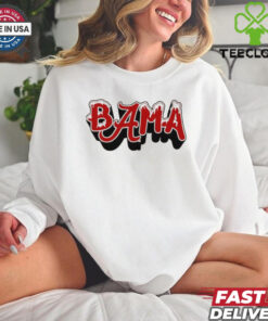 Bama Alabama Crimson Tide snow Christmas shirt