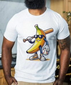 Banana Baseball Lover Cool Game Shirt