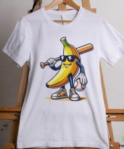 Banana Baseball Lover Cool Game Shirt