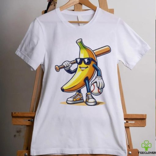 Banana Baseball Lover Cool Game Shirt