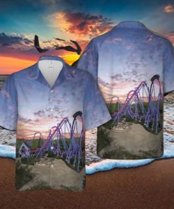 Banshee Roller Coaster Hawaiian Shirt