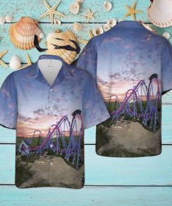 Banshee Roller Coaster Hawaiian Shirt