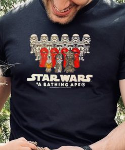 Bape X Star Wars Milo a bathing Ape shirt